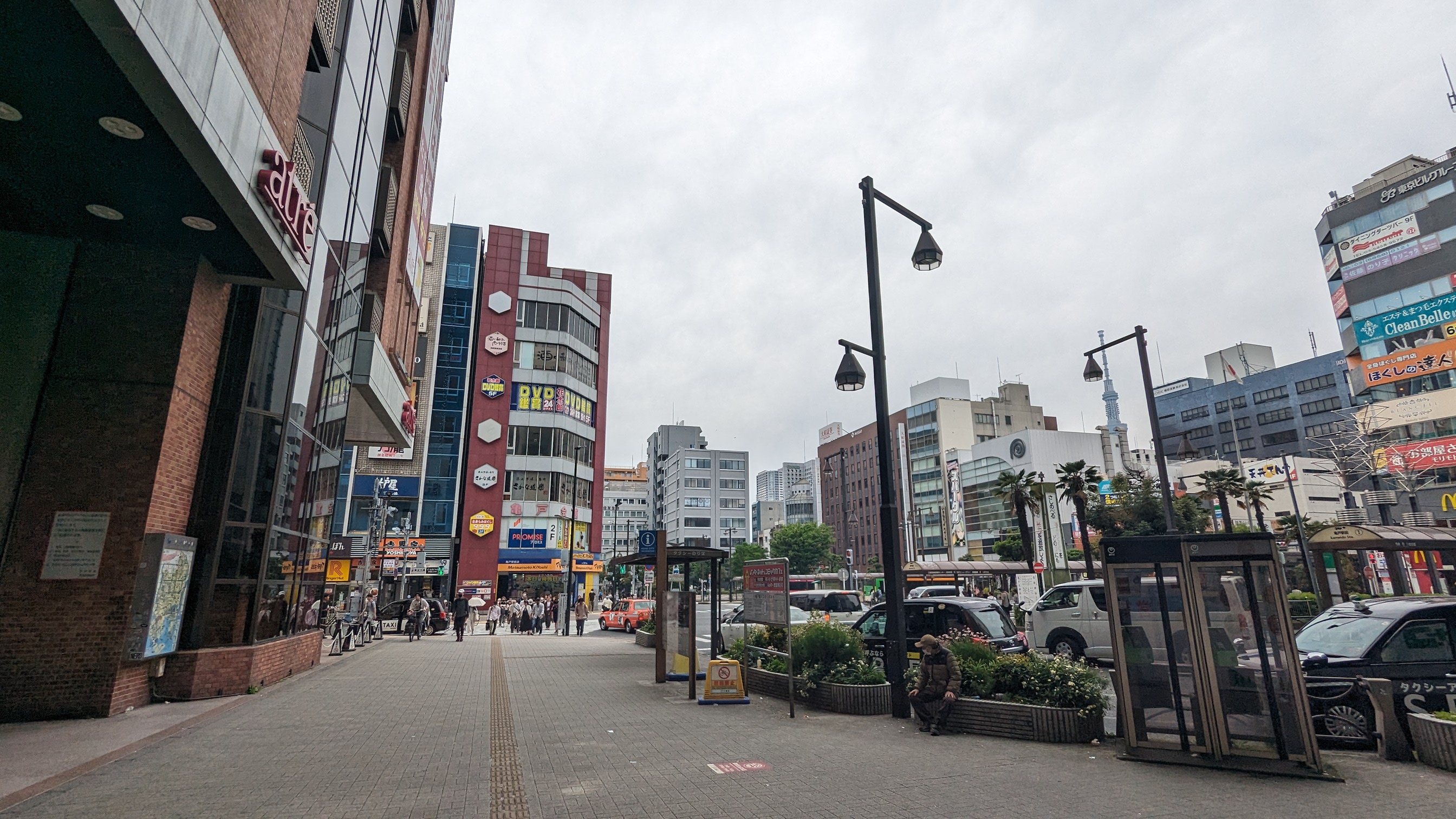 Kameido Station area