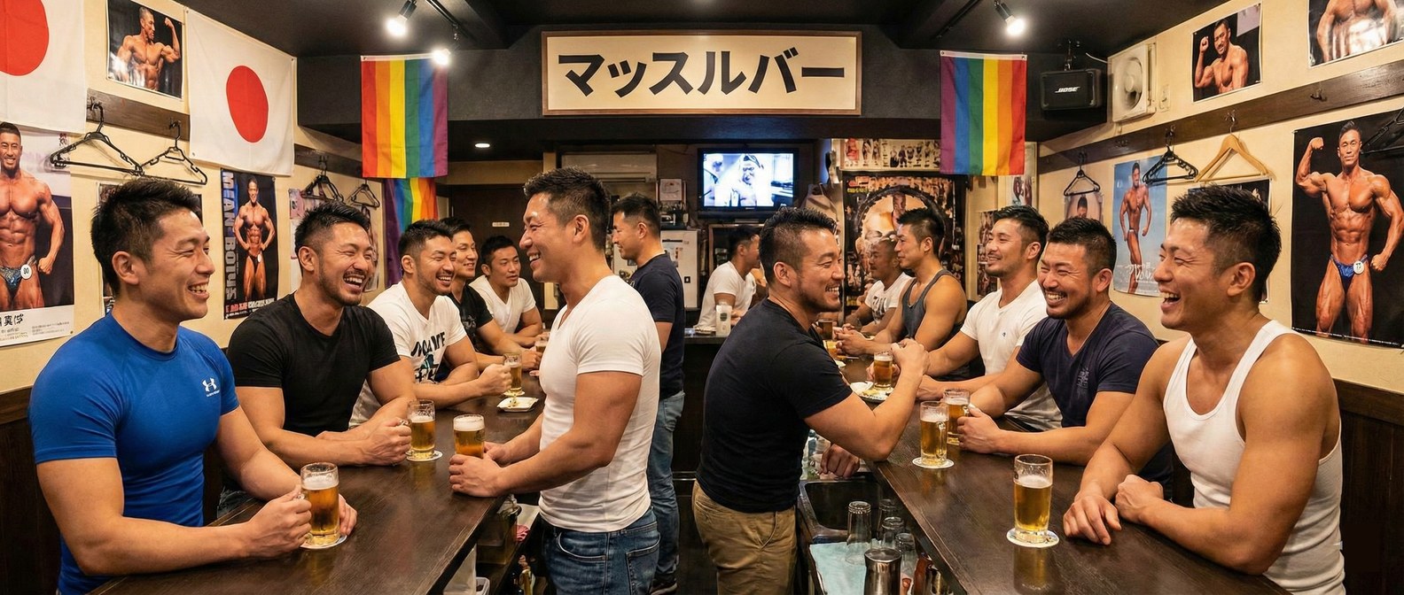 Gay bars guide banner