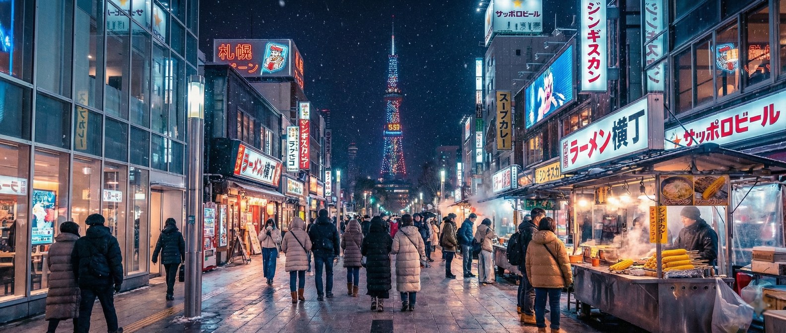 Sapporo area guide banner