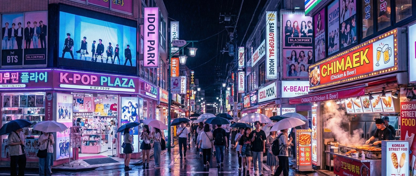 Shin-Ōkubo guide banner